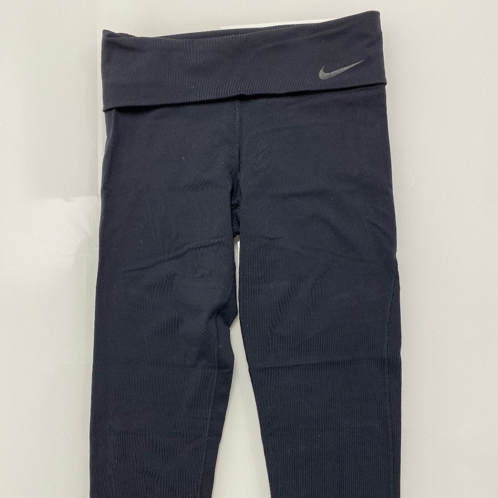 Nike Cropped Fold Over Waist Leggings